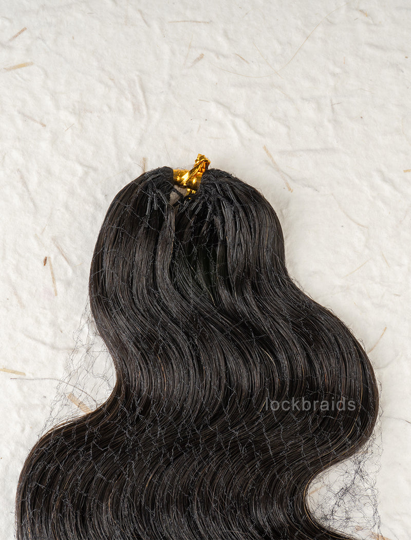 Knotless Pre-Separated Crochet Hair  Human Hair Body Wave