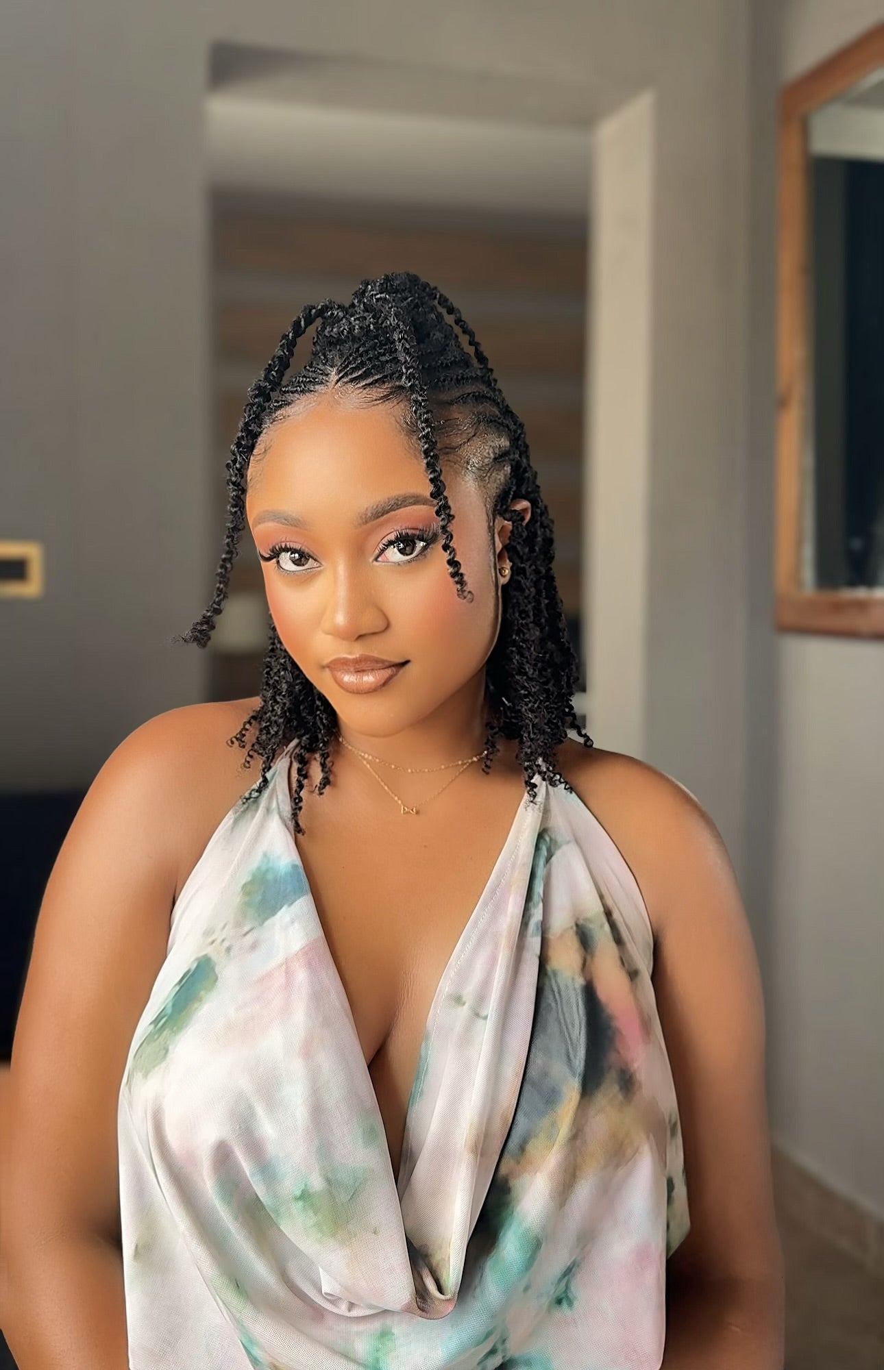 Bulk Human Hair Afro Kinky Mini Twist/Spring Twist Hair Extensions