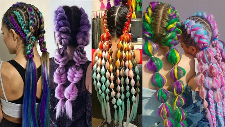6 Tips for Mixing and Matching Colors in Braid Extensions