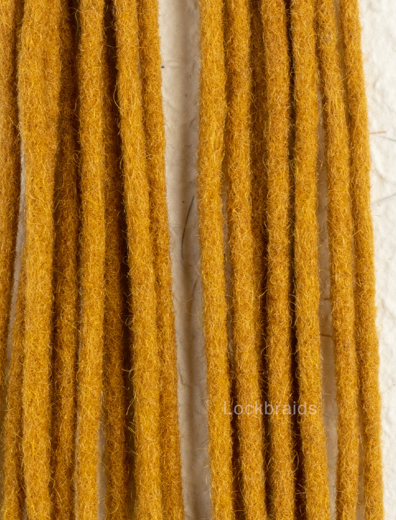 100% Human Hair Handmade Dreadloc Extensions - Color #144