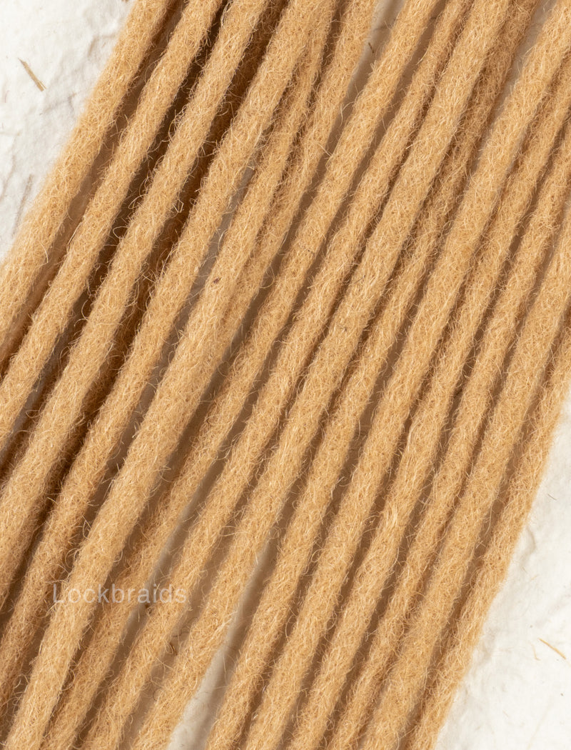 100% Human Hair Handmade Dreadloc Extensions - Color #27