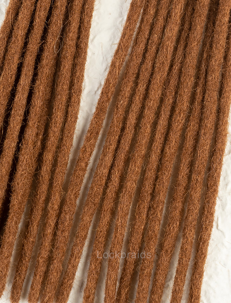 100% Human Hair Handmade Dreadloc Extensions - Color #30