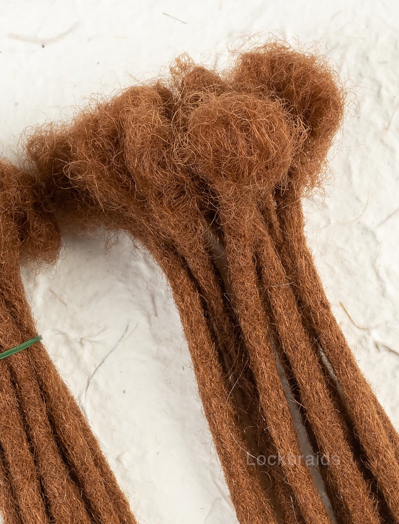 100% Human Hair Handmade Dreadloc Extensions - Color #30