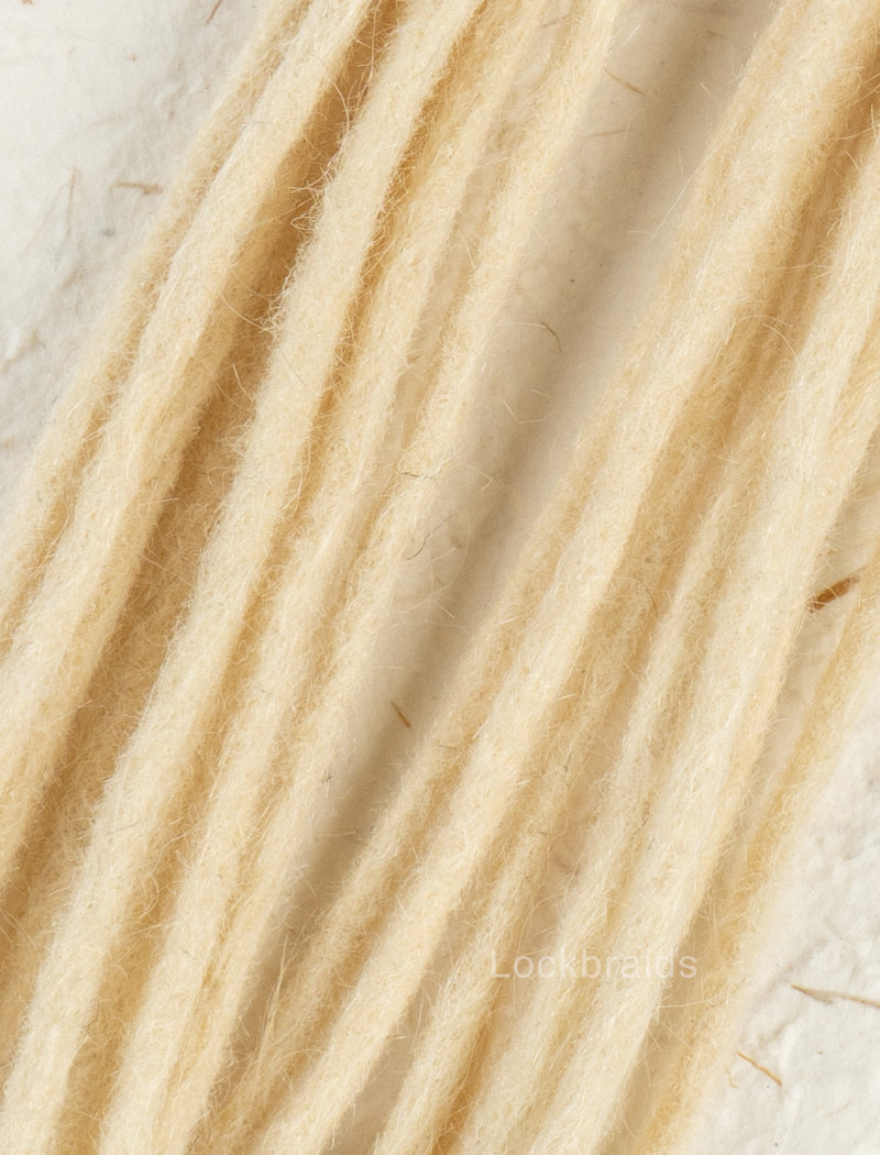 100% Human Hair Handmade Dreadloc Extensions - Color #613