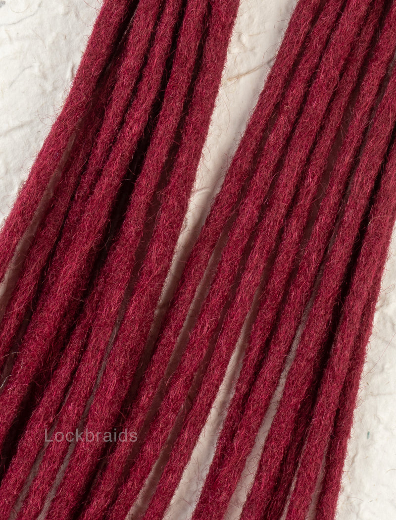 100% Human Hair Handmade Dreadloc Extensions - Color #BUG