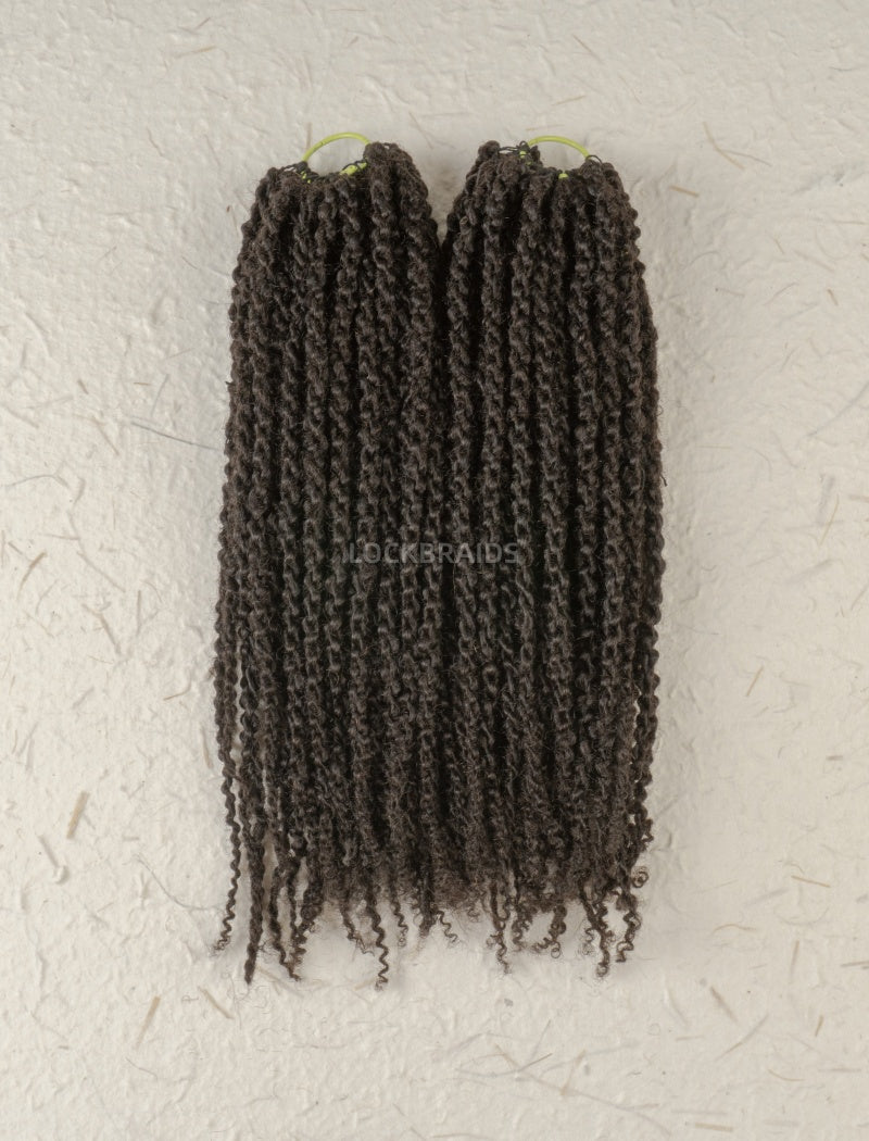 Lockbraids Crochet Human Hair Pre-twisted Passion Twist Invisible Pre-looped Crochet Hair