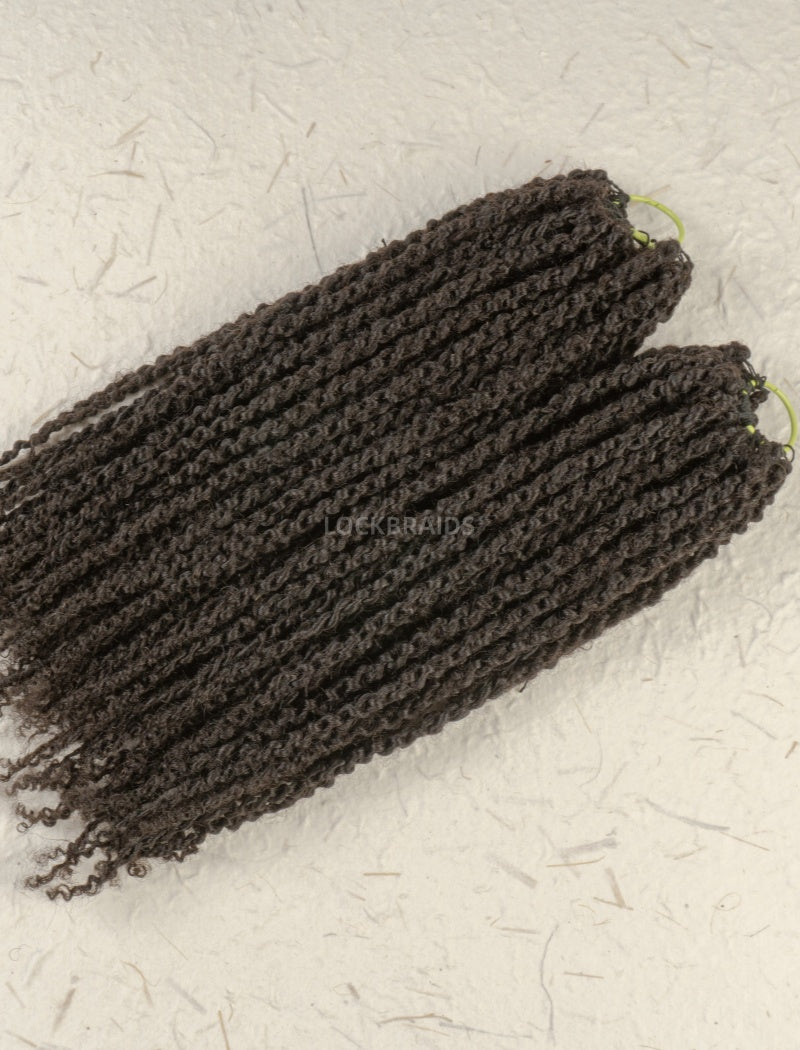 Lockbraids Crochet Human Hair Pre-twisted Passion Twist Invisible Pre-looped Crochet Hair