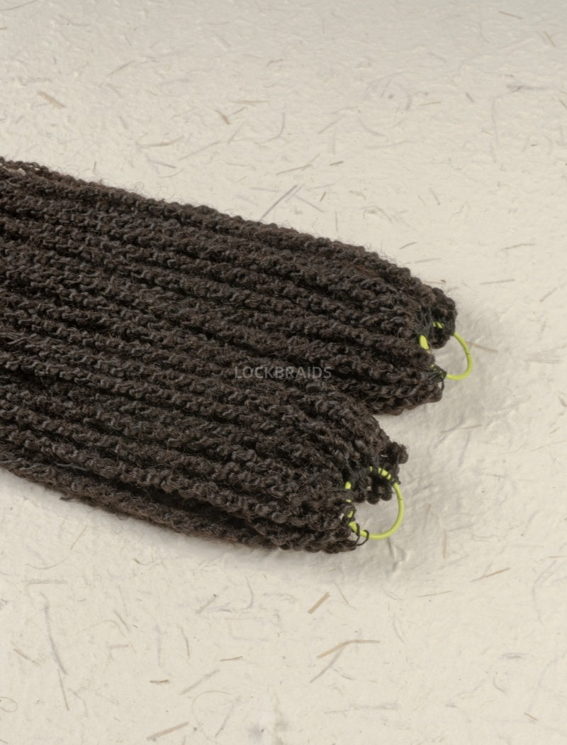 Lockbraids Crochet Human Hair Pre-twisted Passion Twist Invisible Pre-looped Crochet Hair