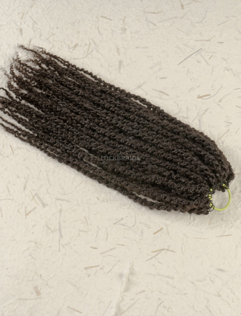 Lockbraids Crochet Human Hair Pre-twisted Passion Twist Invisible Pre-looped Crochet Hair