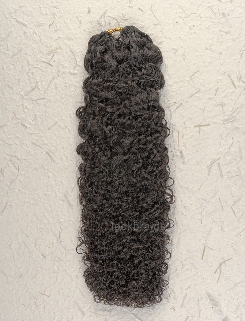 Knotless Pre-Separated Crochet Hair Human Hair Water Deep Wave