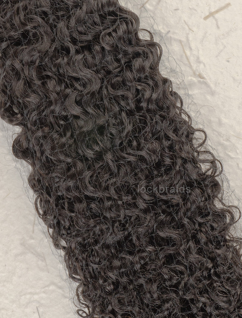 Knotless Pre-Separated Crochet Hair Human Hair Water Deep Wave