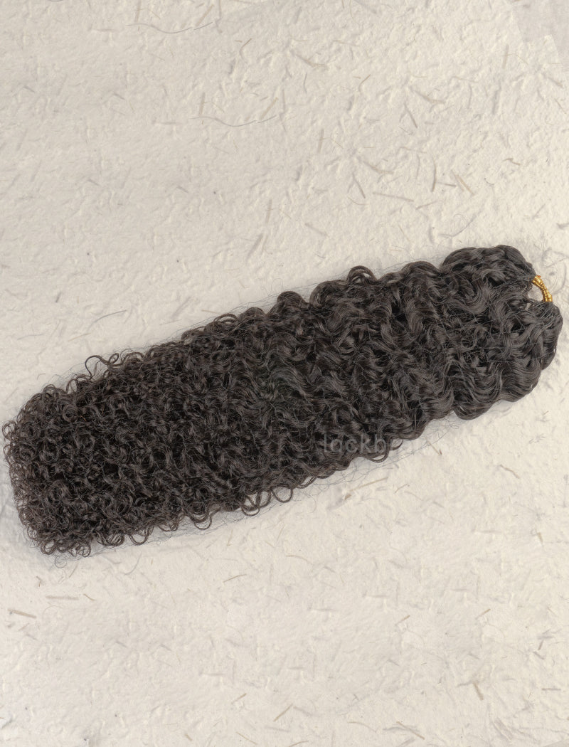 Knotless Pre-Separated Crochet Hair Human Hair Water Deep Wave