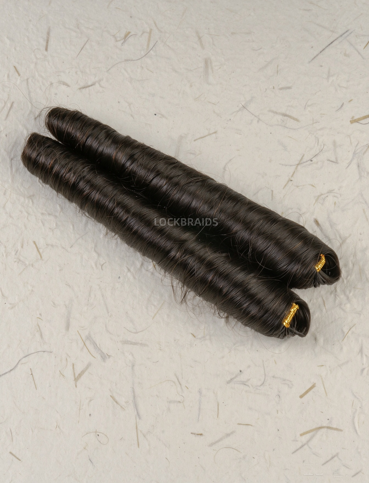 Lockbraids Knotless Pre-Separated Crochet Hair Human Hair French Curl