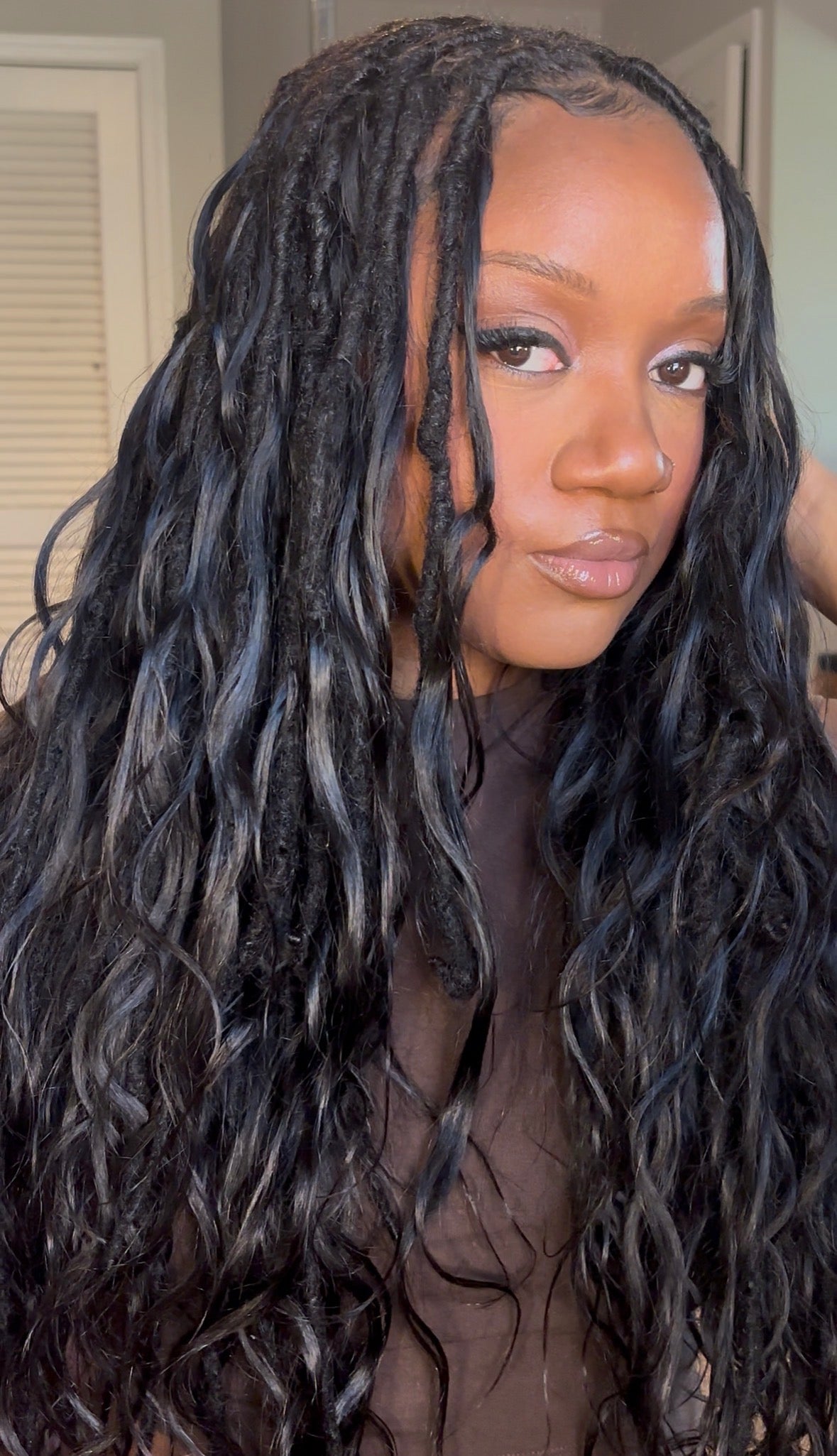 Lockbraids Knotless Pre-Separated Feather Crochet Hair Human Hair Body Wave
