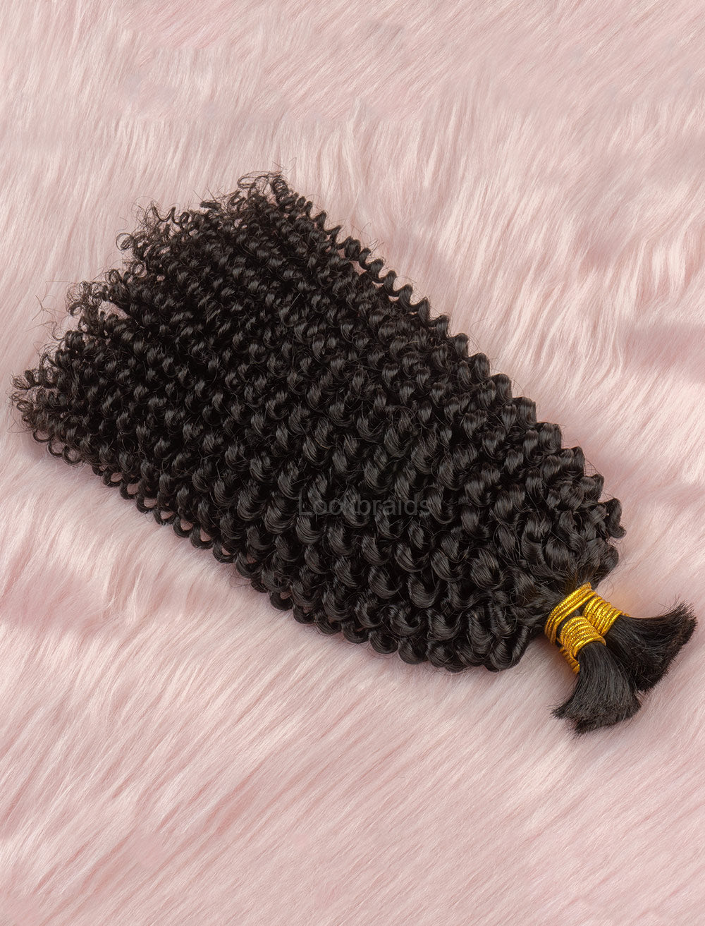 Bulk Human Hair for Braiding Afro Kinky Curl Human Hair Braid Extensions