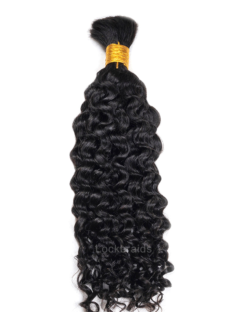 Bulk Human Hair for Braiding Deep Curly Human Hair Braid Extensions