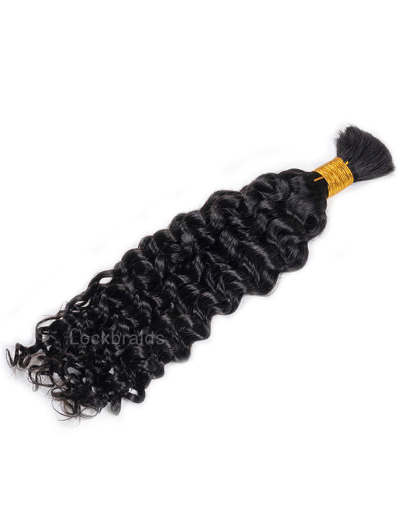 Bulk Human Hair for Braiding Deep Curly Human Hair Braid Extensions