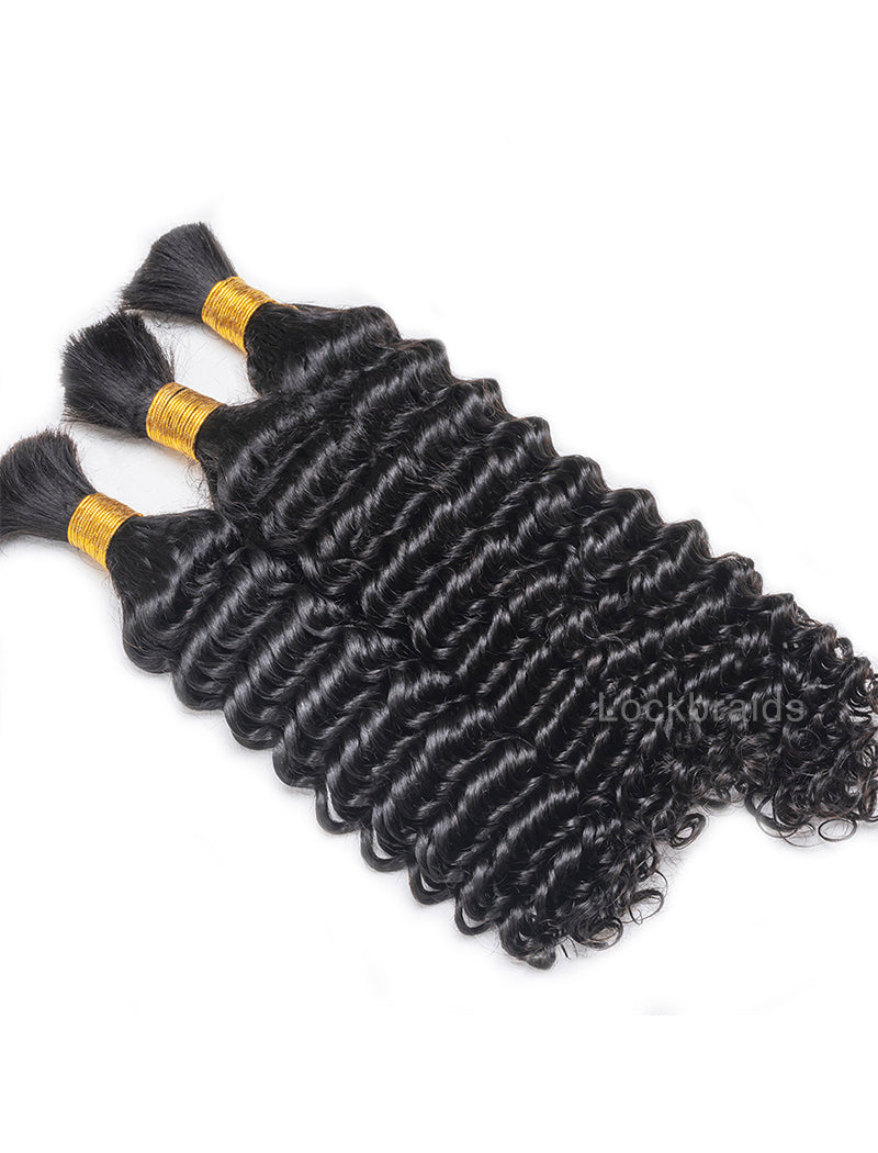 Bulk Human Hair for Braiding Spanish Curl Human Hair Braid Extensions