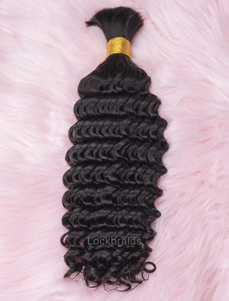 Bulk Human Hair for Braiding Spanish Curl Human Hair Braid Extensions