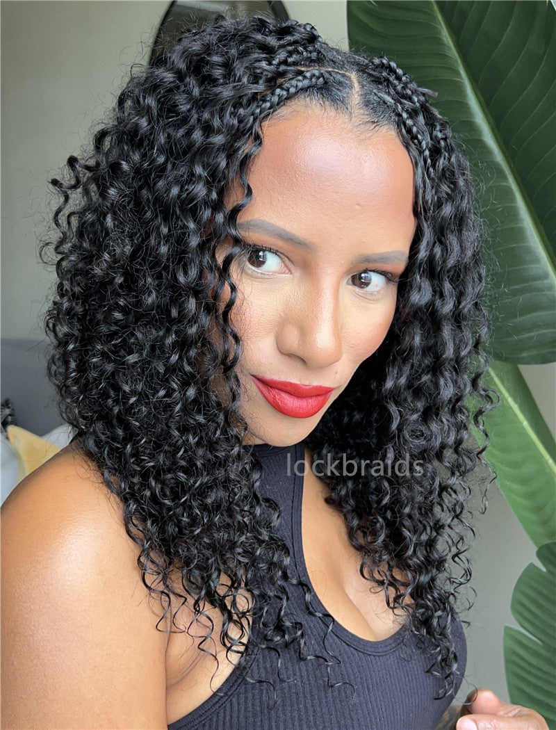 Bulk Human Hair for Braiding Spanish Curl Human Hair Braid Extensions