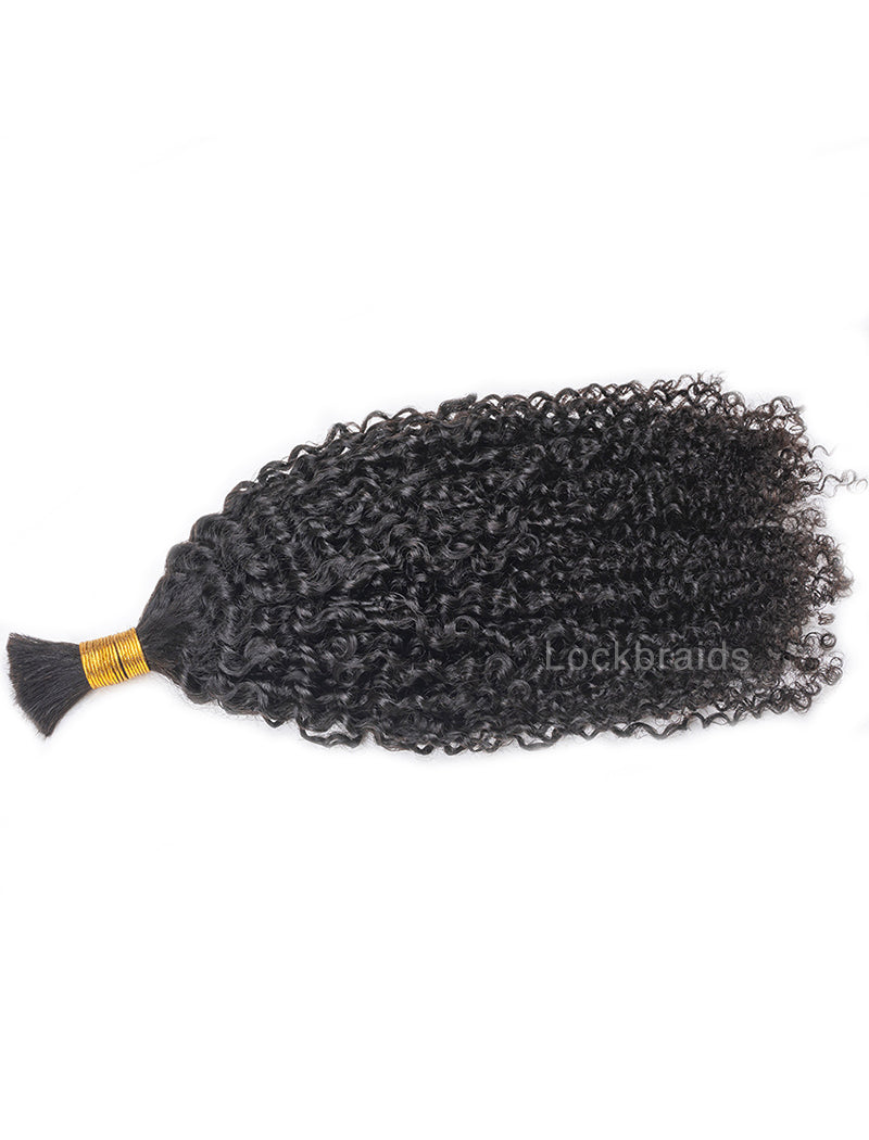 Bulk Human Hair for Braiding Tight Curly Human Hair Braid Extensions