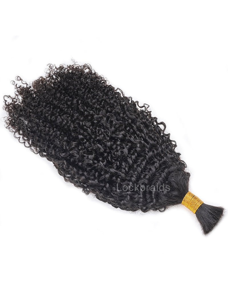 Bulk Human Hair for Braiding Tight Curly Human Hair Braid Extensions