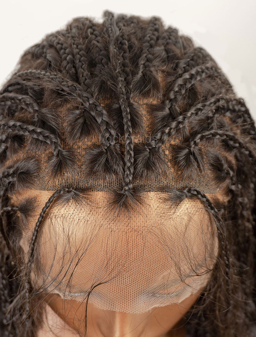 Effortlessly Style with Human Hair Braid Wigs | Lockbraids