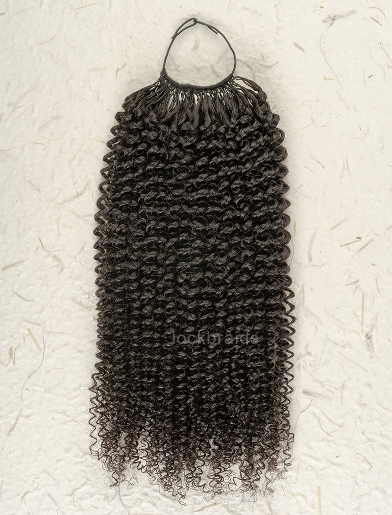 Knotless Pre-Separated Crochet Hair Human Hair Afro Kinky Curly