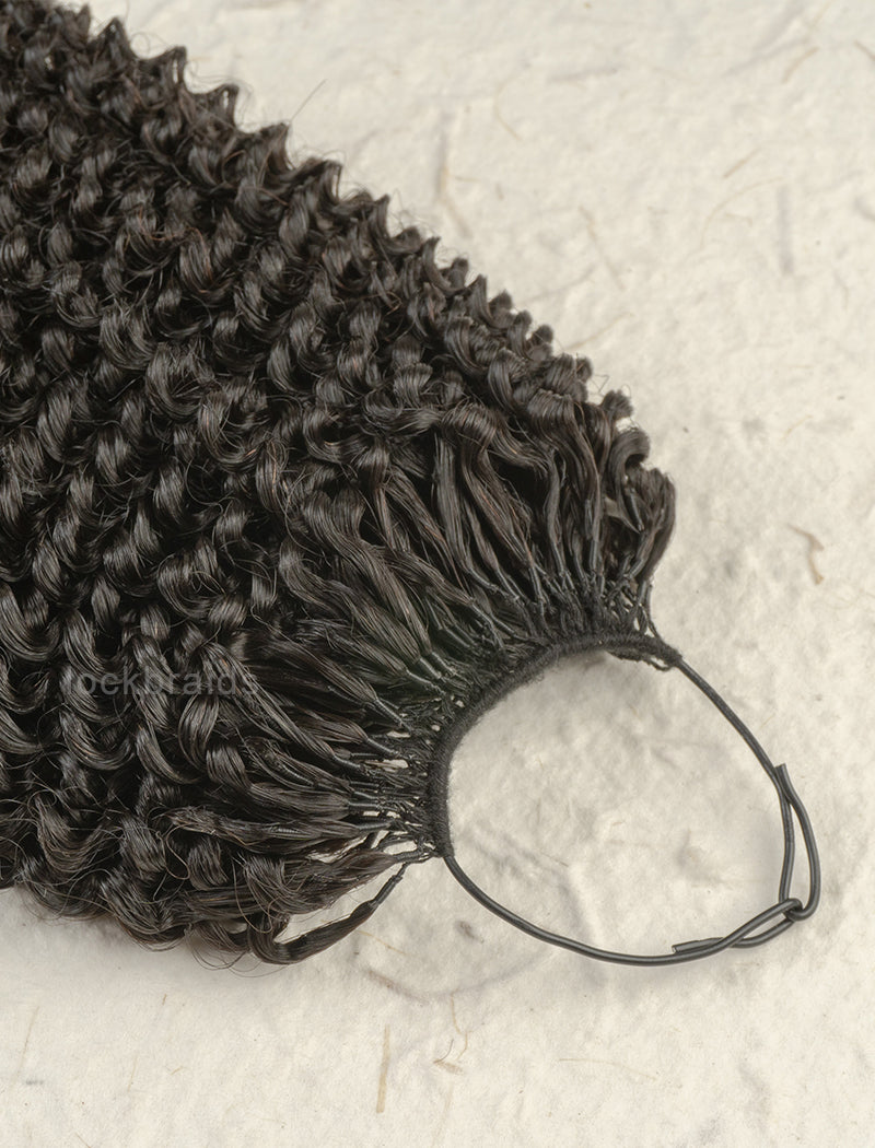 Knotless Pre-Separated Crochet Hair Human Hair Afro Kinky Curly